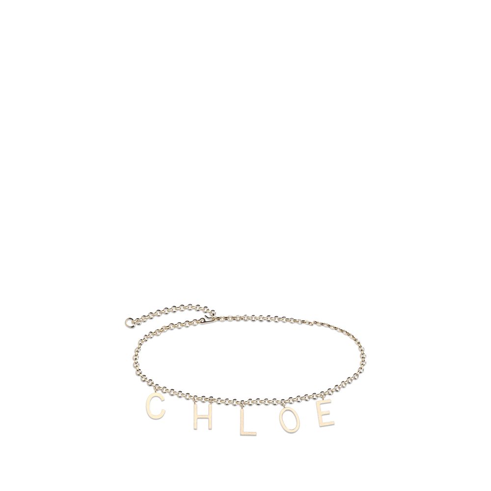 Chloé Gold Metal High-Waist Belt